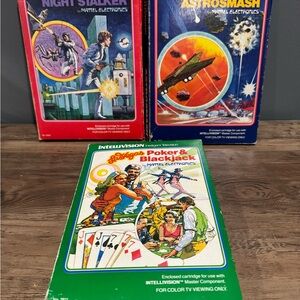 Intellivision Game Cartridge Set